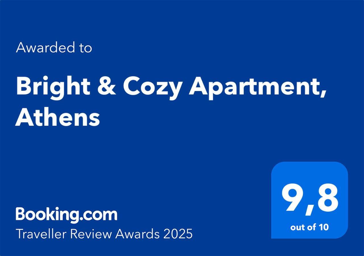 Bright & Cozy Apartment, Athènes Extérieur photo